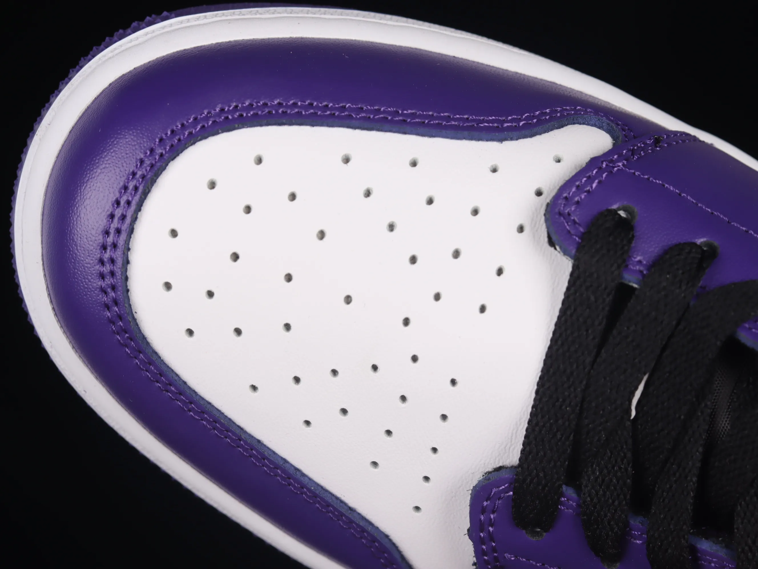 All categories Air Jordan Jordan series basketball shoes Air Jordan 1 Low Z version Air Jordan 1 Low Golf "White Purple" AJ1 Joe 1 new golf version white and purple color DD9315-105